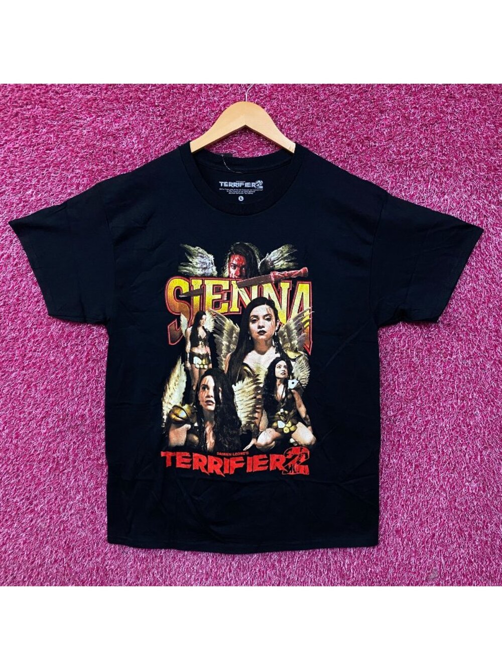 Terrifier 2 Sienna Horror Graphic T-Shirt Large